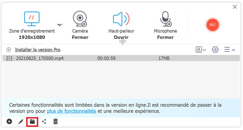 Exporter la vidéo
