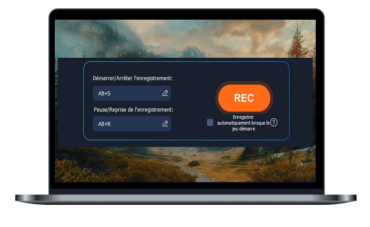 Commencer l’enregistrement