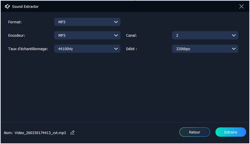 Sélectionner Enregistreur Vidéo