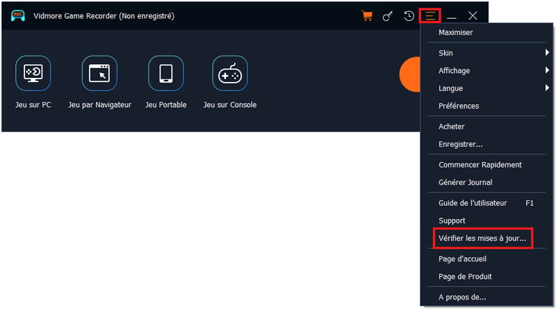 Vidmore Game Recorder