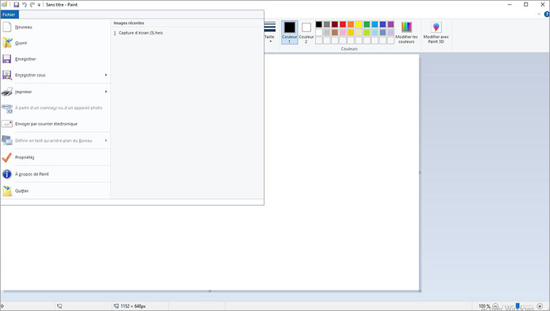 Convertir HEIC en JPG sur Windows
